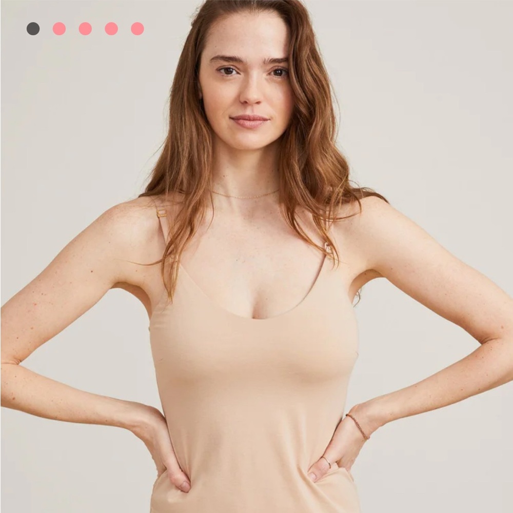 Hatch Maternity 24/7 Nursing Tank - M - Sand - NWT